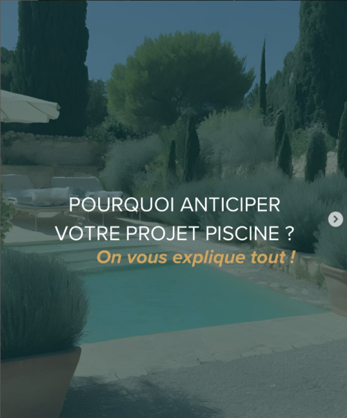 Pourquoi anticiper votre projet piscine ?