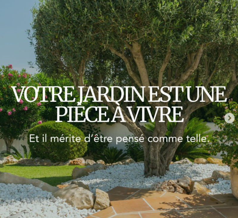 Votre jardin est une pièce à vivre, et mérite d'être pensé comme telle
