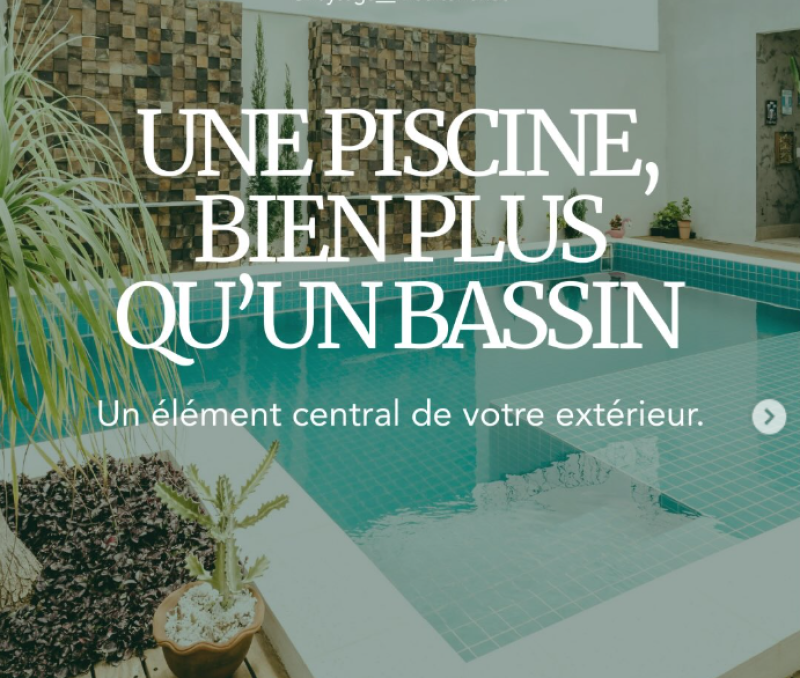 Une piscine, bien plus qu'un bassin, un élément central de votre extérieur