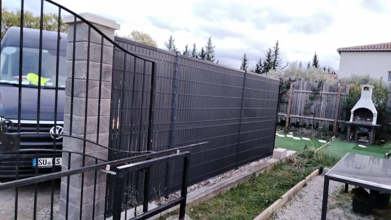 Réfection complète d'une clôture à Pélissanne