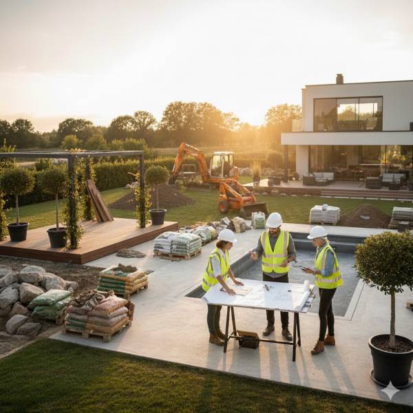 Spécialiste de l'aménagement extérieur et piscine dans les Bouches-du-Rhône et le Var : Construction Méditerranée
